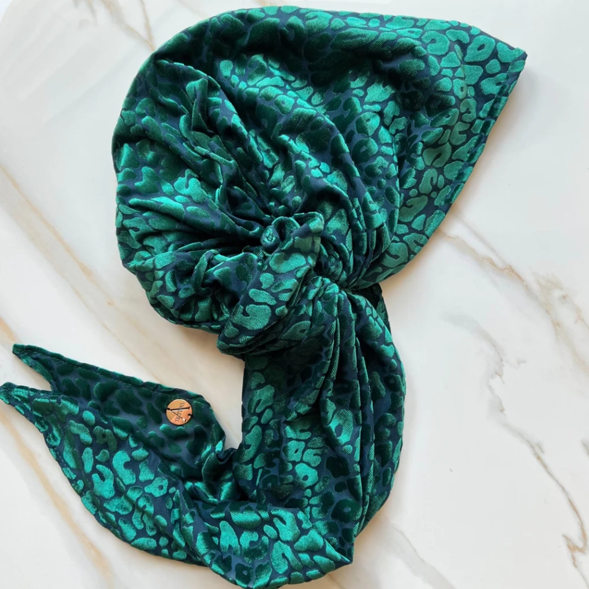 Tiger Velvet Pretied Scarf by Valeri – The Mimi Boutique