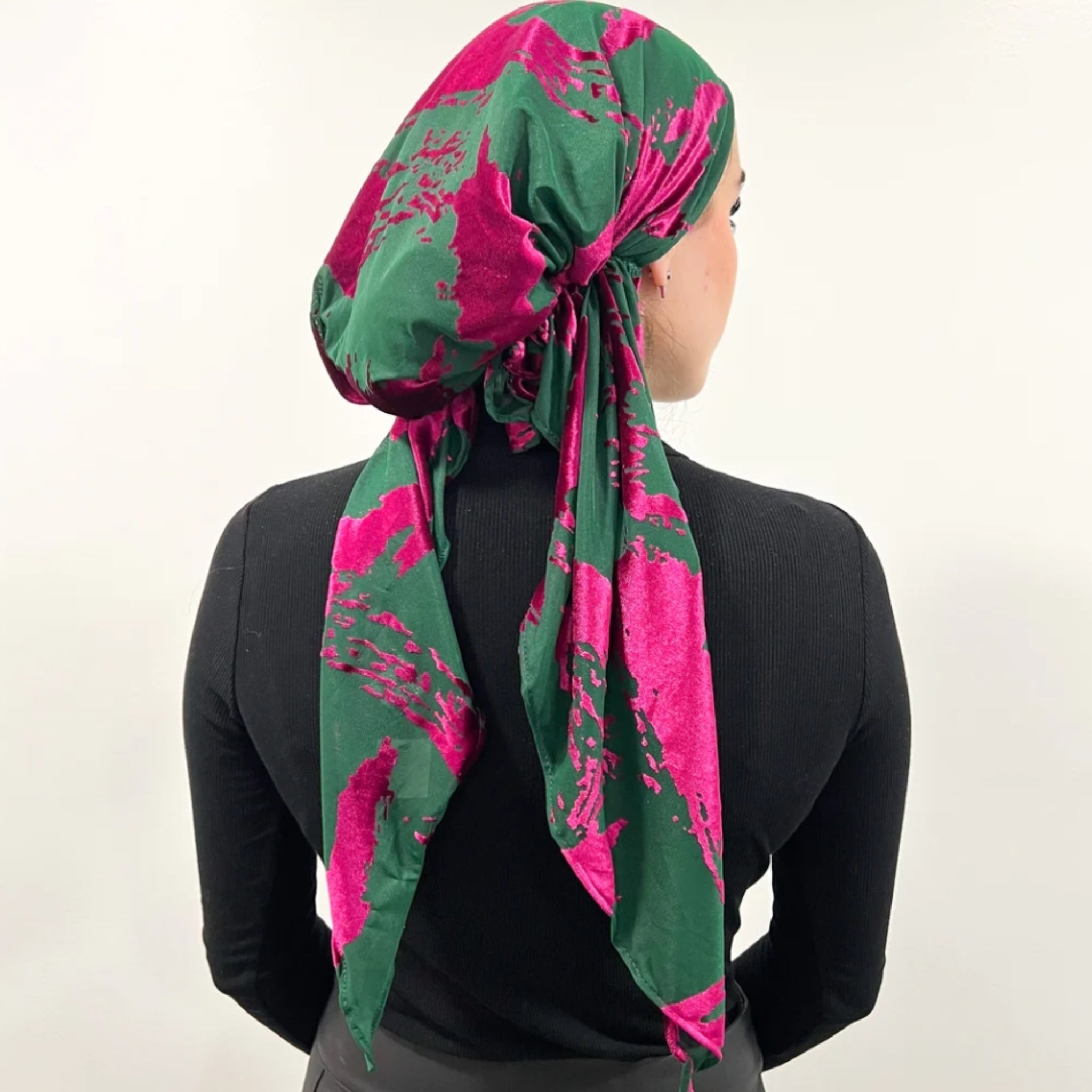 Tiger Velvet Pretied Scarf by Valeri – The Mimi Boutique