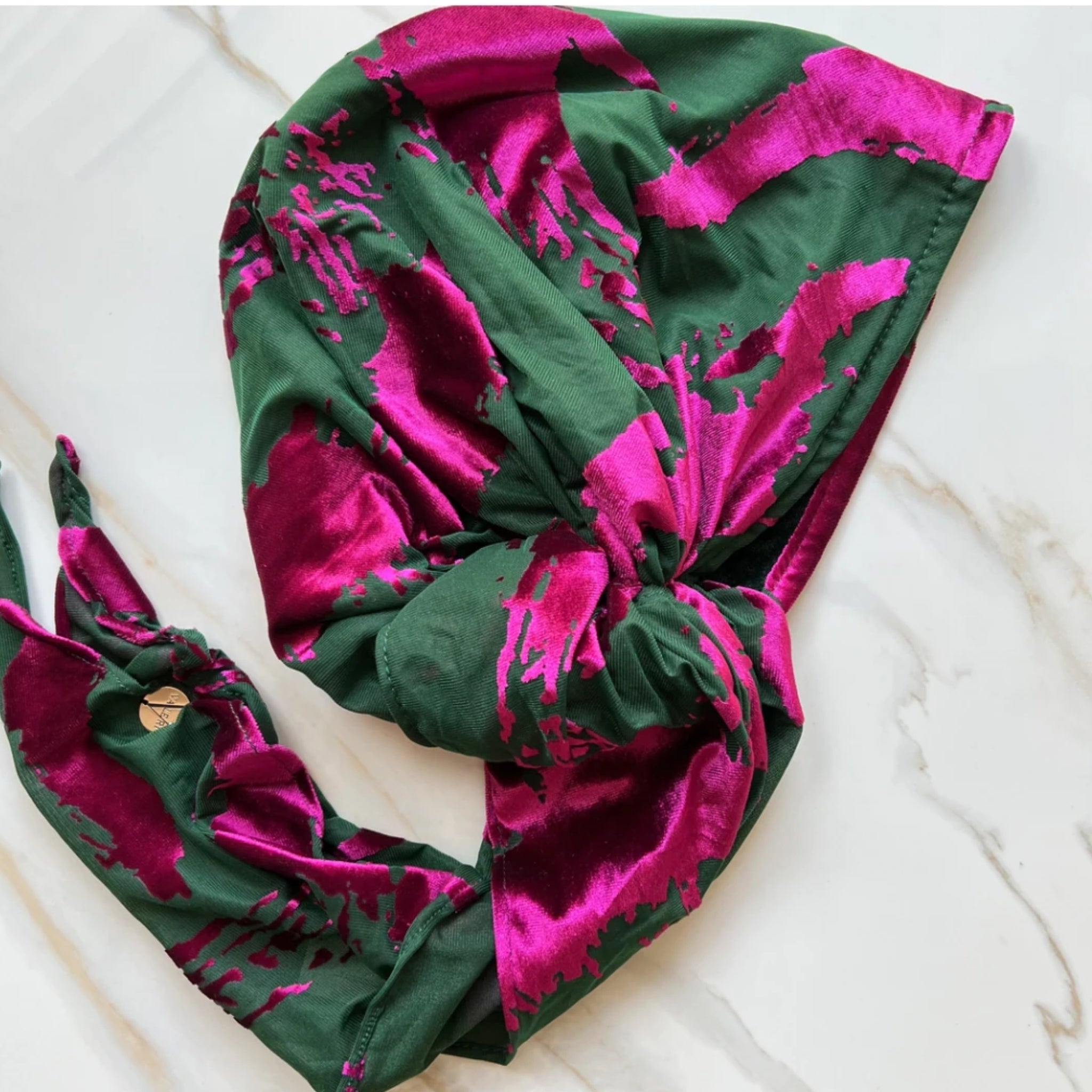 Tiger Velvet Pretied Scarf by Valeri – The Mimi Boutique