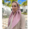 SB Solid Linen Pre-tied Headscarf