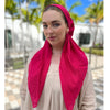 SB Solid Linen Pre-tied Headscarf