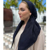 SB Solid Linen Pre-tied Headscarf