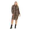 Plus Connie Dress Taupe Snake