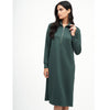 Sage Serena Half Zip Dress by DF