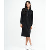 Black Serena Half Zip Dress by DF