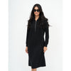 Black Serena Half Zip Dress by DF