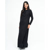 Maxi Twist Dress Shimmer Black by DF