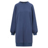 Oversized Sweatshirt Dress (Petite) Night Blue