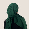 Cotton Solid Pretied Headscarf by Valeri new