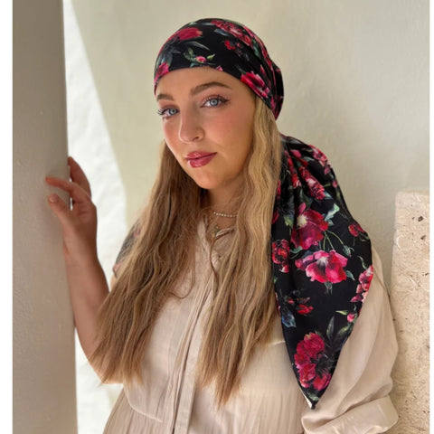 Red Rose SB Headscarf