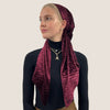 Velvet Wave Pre-tied Scarf by Valeri