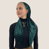 Velvet Wave Pre-tied Scarf by Valeri