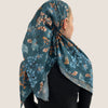 Rustic Teal Headscarf by Valeri Many Styles