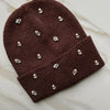 Aurora Pearl Cuff Beanie by Valeri