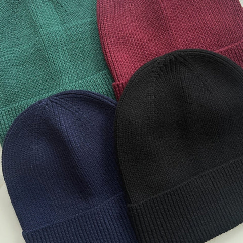 Solid Cuff Beanie by Valeri