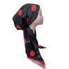 Poppy Floral Shimmer Fringe Headscarf Itsyounique