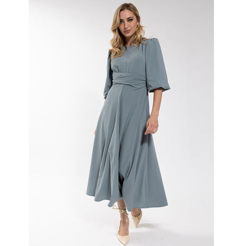 Masie Gathered Waist Dress