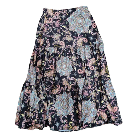 Paisley Tiered Skirt