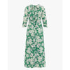 Olivia Midi Dress Green Adina LV