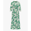 Olivia Midi Dress Green Adina LV