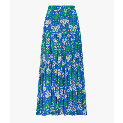 Marrakesh Tiered Maxi Skirt Adina LV