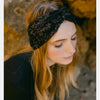 Black Sequin Headband Daniella Faye