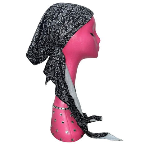 Stretch Paisley Headscarves by Dacee