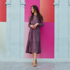 Giselle 2.0 Dress Plum Solid