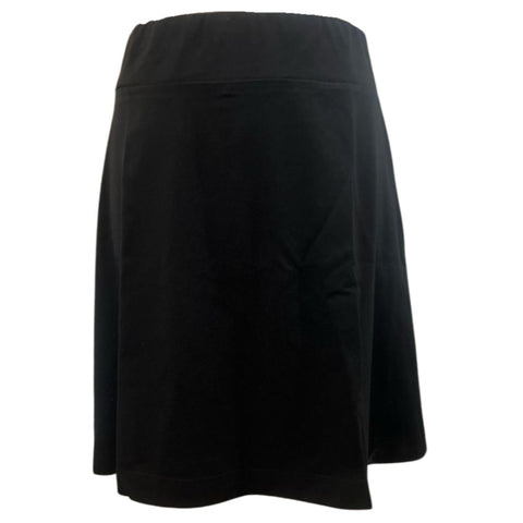 Poise Black Ponti Skirt