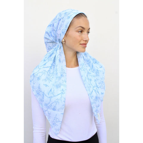 Whimsical Toile Headscarf SB