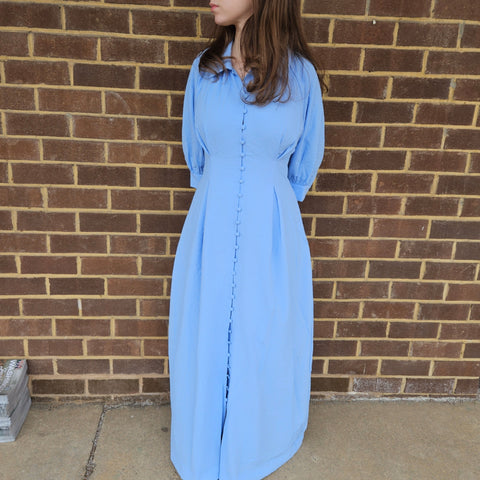 Scarlett Dress Blue by Tess