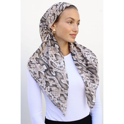 Snake Skin Headscarf SB