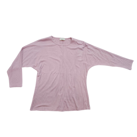 Dolman Ribbed Shirt Mauve