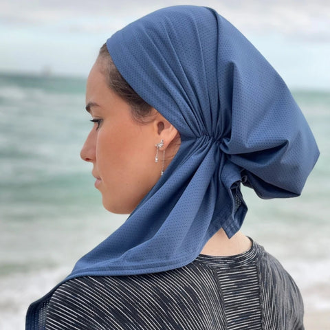 Dri Fit SB Headscarf: Ocean Blue