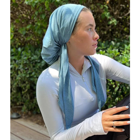 Dri Fit SB Pre-Tied Headscarf: Sage Green